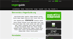 Desktop Screenshot of es.veganguide.org
